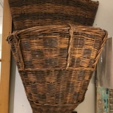 Large French vineyard basket