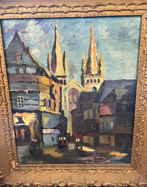 Cathedral scene