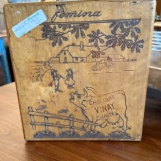 Vintage French chocolates box