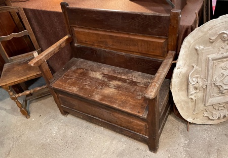 Antique French bench