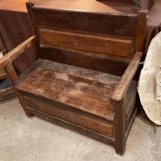 Antique French bench