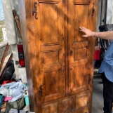 French pine armoire